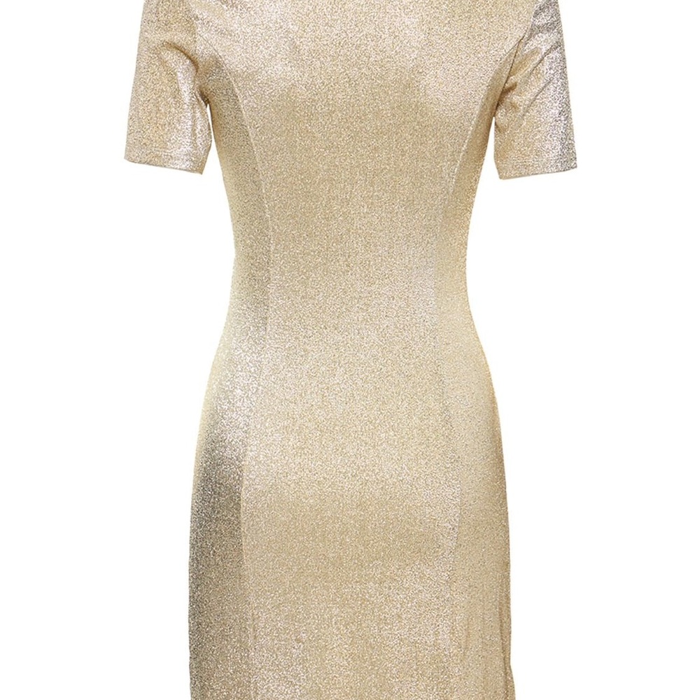 Paco Rabanne gold draped mini dress ✨🌟🏆 - Picture 4 of 11